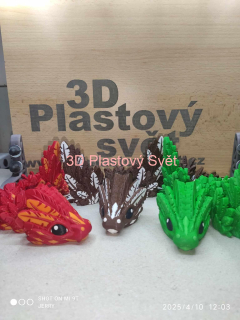 Drak z ptačích pírek - krátký